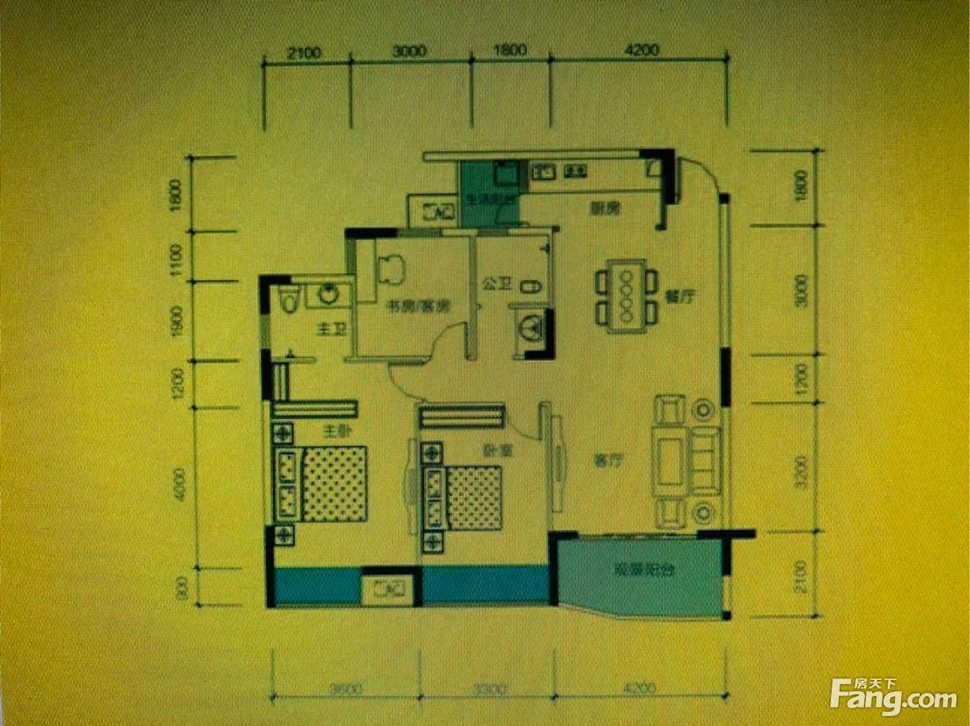 南 天池山 3室2厅