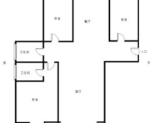 融侨半岛3室2厅2卫 南北通透 精装修 舒适楼层