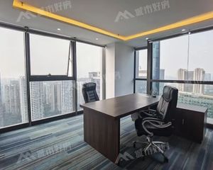 高新金融城茂业中心335平 价格8000 元双面采光 低物业