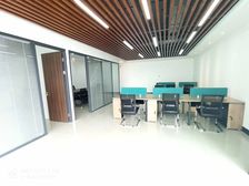 CBD农信大厦160平3房间,精装落地窗,5号线地铁