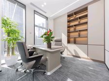 国贸大望路万达广场写字楼不是商务楼135平精装全套家具特价