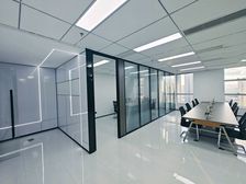 万达带家具 慧和大厦195平 3隔间 空调独立