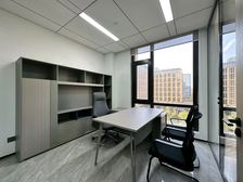 高新区研发园78平 全新装修带隔断可配家具