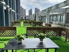 大阳台 恒业大厦125平 精装修带隔间 可配家具