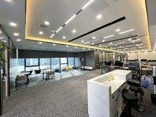 滨江福晟大面积写字楼出租,豪华办公室出租,带全套家具,4号线