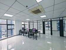 博纳大厦200平 朝南 双隔间 带家具出租