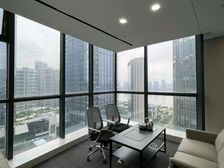 双面采光,豪华老板办公室,滨江地宝含税出租,高性价比