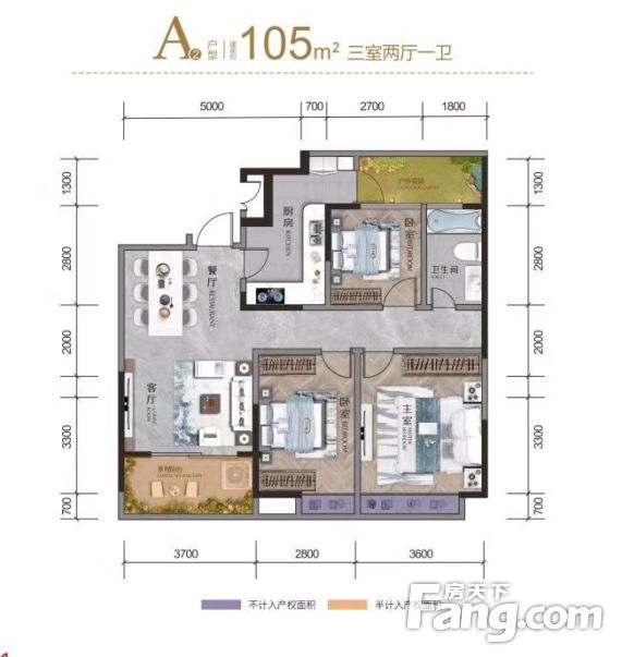 观山开磷城户型图图片