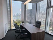 滨江地标,湘江财富精装修出租,带家具,开发商直租,租金含税