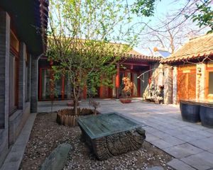 西城区 可观鼓楼的四合院
