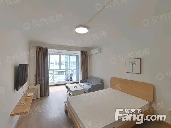 自然博物馆地铁精装一房，无中介费，智能门锁，包网络，专业维修