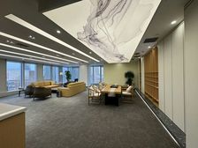 甲方直租 上实中心整层办公室 实力企业佳选 崂山区政府啤酒城