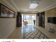 三中金域蓝湾洋房大宽阳台落地窗