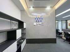 东江之星高层面积186平,3+1格局,带家具拎包办公租金便宜