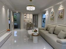 法式奶油风全新装修,拎包入住