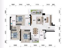 轨道东樾府单价6字头-119平面积楼层任选