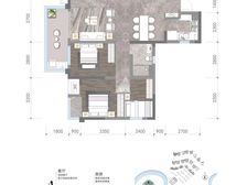 招商樾江府单价5字头面积楼层任选可看江