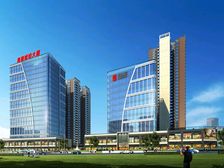 地铁口海德琥珀台197方精装修带家具4+1格局,拎包办公