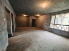 汇中家天下,131平,三室两厅两卫,全名户型毛坯,带车位储间