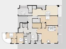 两江交汇一线正看江大平层看来福士大剧院