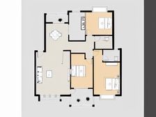 地铁一号口,配套齐全,旁边有天虹商场、华润万家