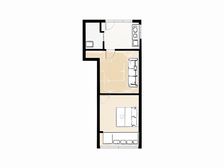 简洁原木风 纯臻精装修一房 阳光好房只等你来~