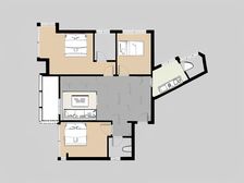 业主诚心出售,精装修带家私家电全包,直接拎包入住