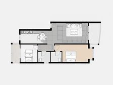 楼层好 视野开旷 步梯房得房率高 灿头房 卫生间带窗户