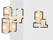 近地铁,跃层空间好,附带100平露台,采光好