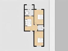 翠竹小区 2室2厅 南 北