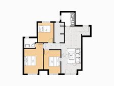 1872三期高层 视野采光好,一梯一户共享空间大