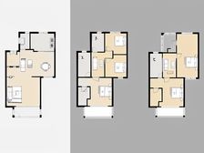 西郊国宾馆旁,联排别墅,带车库,带花园,带露台。