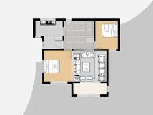 单价7600/平菱花富贵园二期 毛坯房 诚心卖