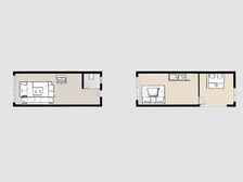小石桥北侧金公馆小区上下两层朝西边工农路可以挂门头