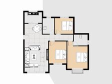 大名城珑域东区精装三室拎包入住