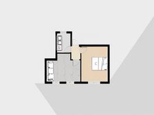 中建乙区房子 地铁口快速路小两室,单位家属院