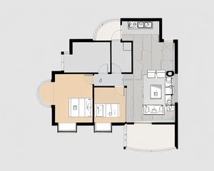 千居朝阳 3室1厅 南