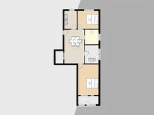 板式一梯两户南北通3房 新风系统+地暖安静适宜可种花