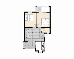 科华中路193号院 2室1厅 南 北