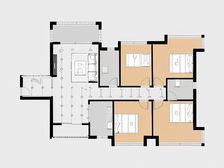 欧浦花城,南北对流 通风采光好,毛坯四房
