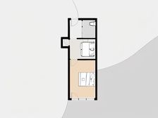 解放新村 1室1厅 南