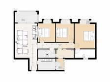 户型方正,中高楼层,视野、采光通风都很好,