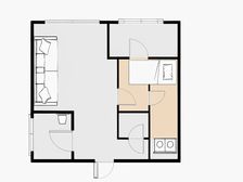 二号线地铁口 19年次新房 采光好 江景房