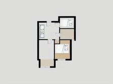 亿达春田蝶园 小户型 视野好 房主急售 拎包入住