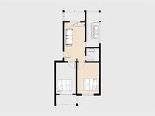 南北通透采光好一手房手续,免个税带10平米地下室!