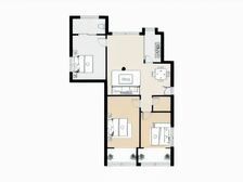 电信路1号 3室1厅 南 北