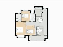 ?精装修次新房,小区前排花园位置,采光通风很好?