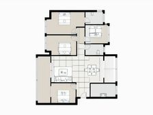 带50万精装!带车位!邦泰两梯两户电梯大四房 观公园