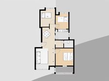 万科花园洋房,南北双阳台,南临河,户型正气,诚意卖