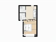 侨港风情街 大润发商圈 华一红树林朝南1居室拎包入住